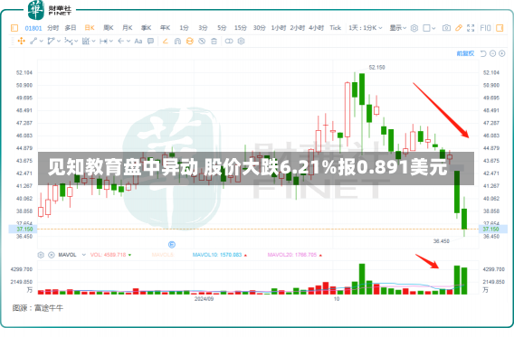 见知教育盘中异动 股价大跌6.21%报0.891美元-第2张图片-建明新闻