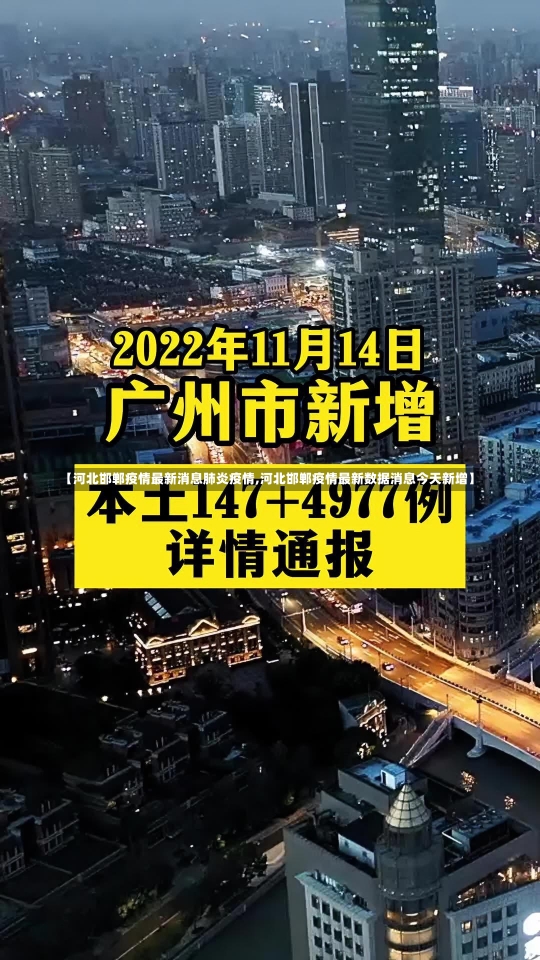 【河北邯郸疫情最新消息肺炎疫情,河北邯郸疫情最新数据消息今天新增】-第1张图片-建明新闻