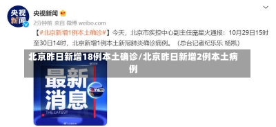 北京昨日新增18例本土确诊/北京昨日新增2例本土病例-第3张图片-建明新闻