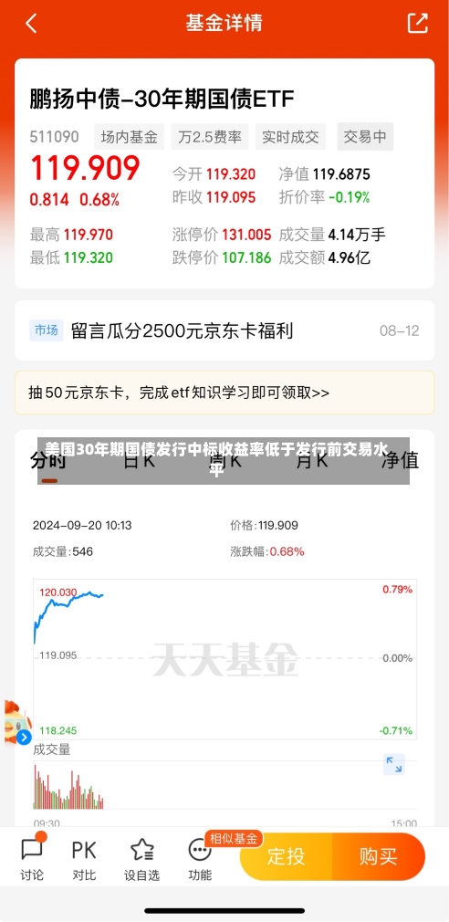 美国30年期国债发行中标收益率低于发行前交易水平-第1张图片-建明新闻