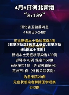 【哈尔滨新增3例本土确诊,哈尔滨新增3例本土病例】-第2张图片-建明新闻