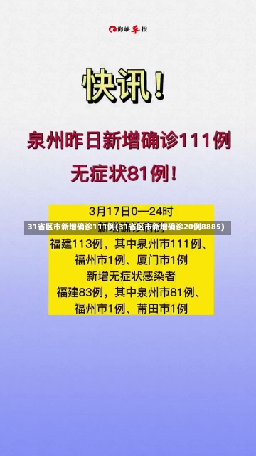 31省区市新增确诊111例(31省区市新增确诊20例8885)-第3张图片-建明新闻