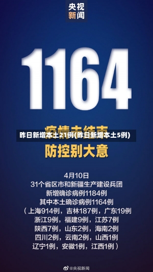 昨日新增本土21例(昨日新增本土5例)-第1张图片-建明新闻