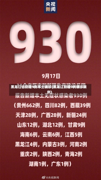 黑龙江省新增9例本土确诊(黑龙江新增9例确诊病例)-第2张图片-建明新闻