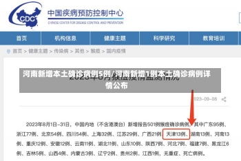 河南新增本土确诊病例5例/河南新增1例本土确诊病例详情公布-第3张图片-建明新闻