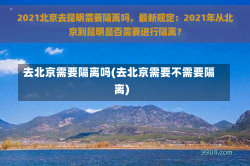 去北京需要隔离吗(去北京需要不需要隔离)-第3张图片-建明新闻