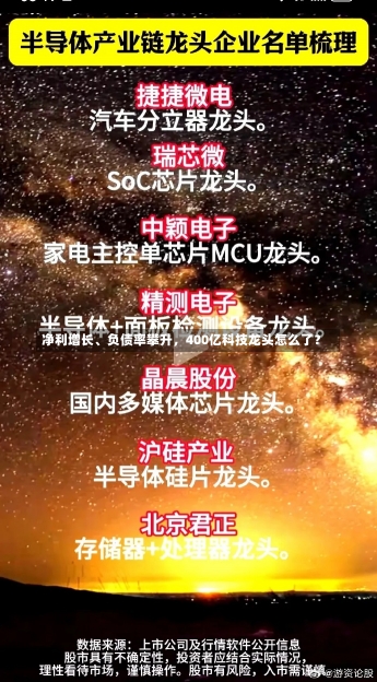 净利增长、负债率攀升，400亿科技龙头怎么了？-第2张图片-建明新闻