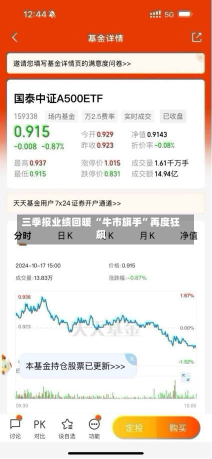 三季报业绩回暖 “牛市旗手”再度狂飙-第1张图片-建明新闻