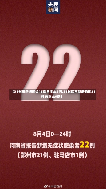 【31省市新增确诊15例含本土3例,31省区市新增确诊21例 含本土9例】-第1张图片-建明新闻