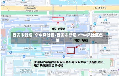 西安市新增3个中风险区/西安市新增3个中风险区名单-第1张图片-建明新闻