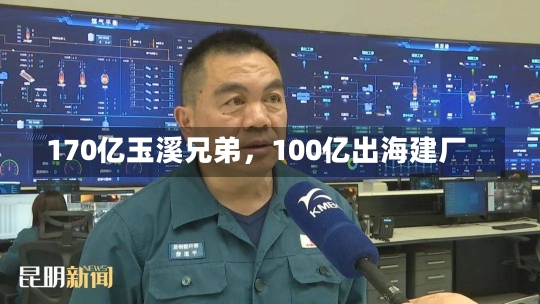 170亿玉溪兄弟，100亿出海建厂-第2张图片-建明新闻