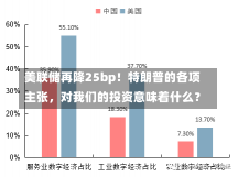 美联储再降25bp！特朗普的各项主张，对我们的投资意味着什么？-第3张图片-建明新闻