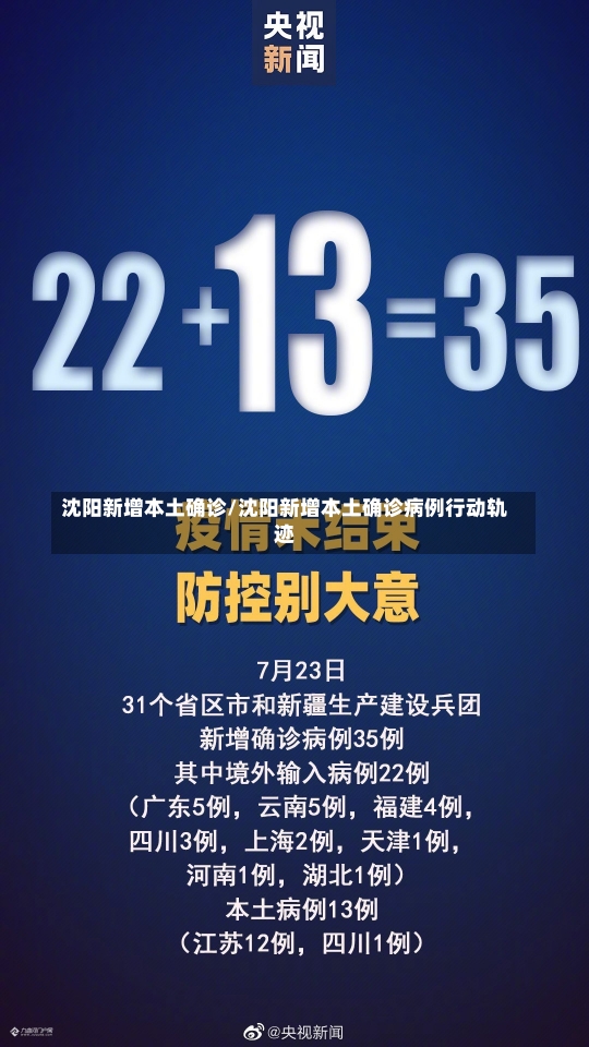 沈阳新增本土确诊/沈阳新增本土确诊病例行动轨迹-第1张图片-建明新闻