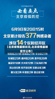 【北京疫情最新状况,北京疫情最新官方公布】-第3张图片-建明新闻