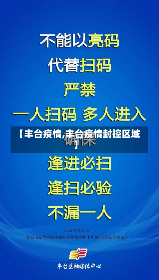 【丰台疫情,丰台疫情封控区域】-第1张图片-建明新闻