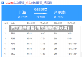 南京最新疫情(南京最新疫情状况)-第1张图片-建明新闻