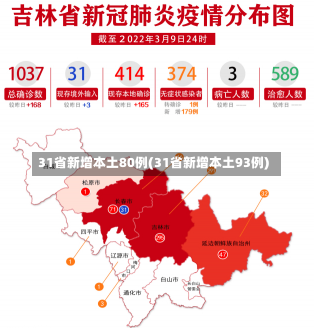 31省新增本土80例(31省新增本土93例)-第1张图片-建明新闻