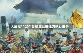 天玺曜11公布彭镇城获委任为执行董事-第2张图片-建明新闻