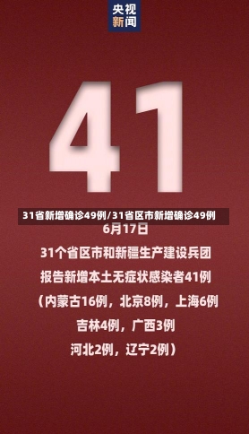 31省新增确诊49例/31省区市新增确诊49例-第1张图片-建明新闻