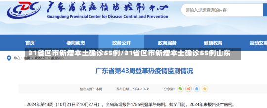 31省区市新增本土确诊55例/31省区市新增本土确诊55例山东-第2张图片-建明新闻