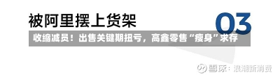 收缩减员！出售关键期扭亏，高鑫零售“瘦身”求存-第2张图片-建明新闻