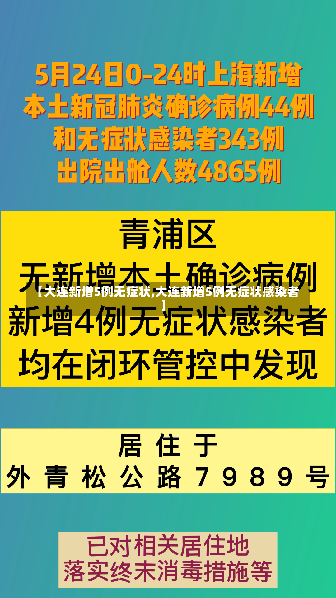 【大连新增5例无症状,大连新增5例无症状感染者】-第2张图片-建明新闻