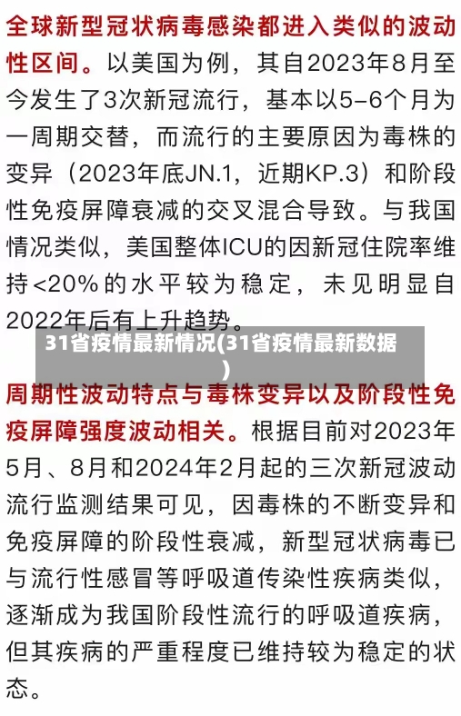 31省疫情最新情况(31省疫情最新数据)-第2张图片-建明新闻