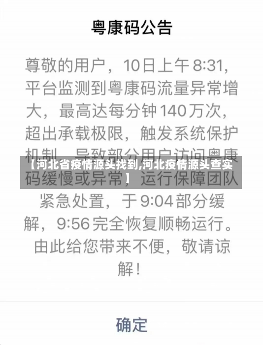 【河北省疫情源头找到,河北疫情源头查实】-第1张图片-建明新闻