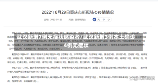 武汉新增7例无症状感染者/武汉新增3例本土确诊4例无症状-第2张图片-建明新闻