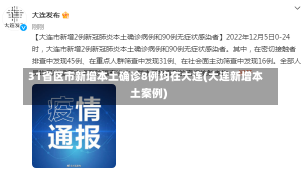 31省区市新增本土确诊8例均在大连(大连新增本土案例)-第2张图片-建明新闻