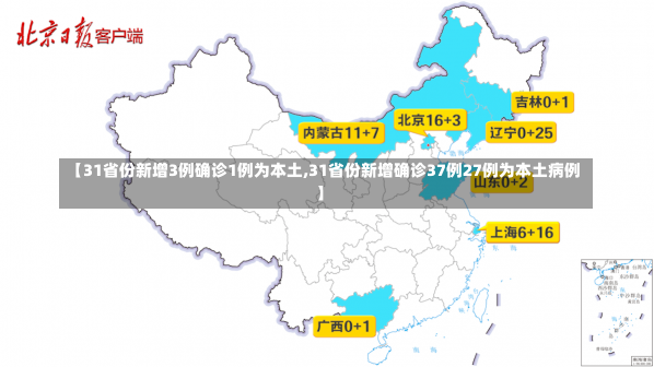 【31省份新增3例确诊1例为本土,31省份新增确诊37例27例为本土病例】-第1张图片-建明新闻