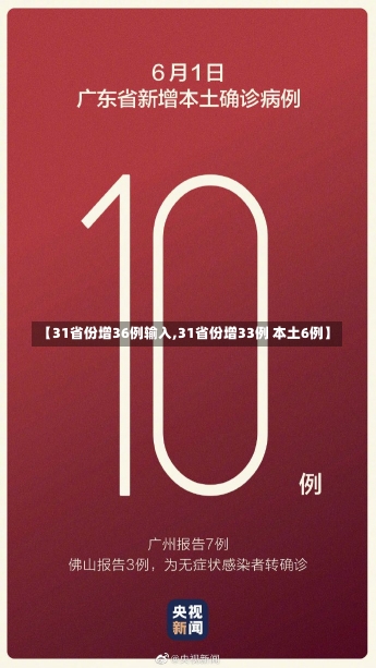 【31省份增36例输入,31省份增33例 本土6例】-第1张图片-建明新闻