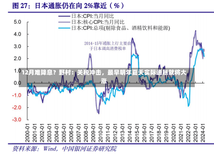 12月难降息？野村：关税冲击，最早明年夏天实际通胀就将大涨-第3张图片-建明新闻