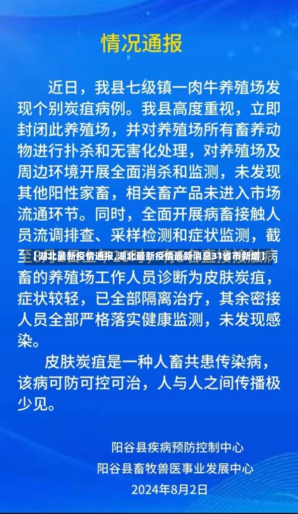 【湖北最新疫情通报,湖北最新疫情最新消息31省市新增】-第1张图片-建明新闻