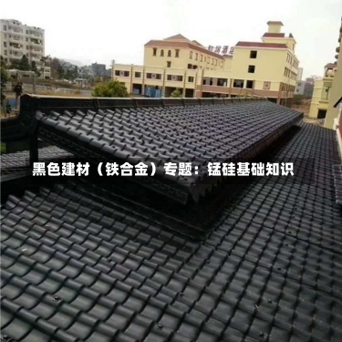 黑色建材（铁合金）专题：锰硅基础知识-第2张图片-建明新闻