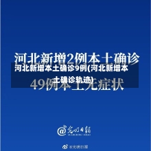 河北新增本土确诊9例(河北新增本土确诊轨迹)-第3张图片-建明新闻