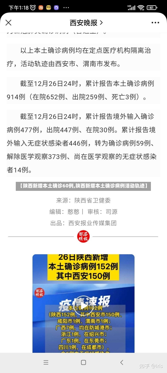 【陕西新增本土确诊60例,陕西新增本土确诊病例活动轨迹】-第2张图片-建明新闻