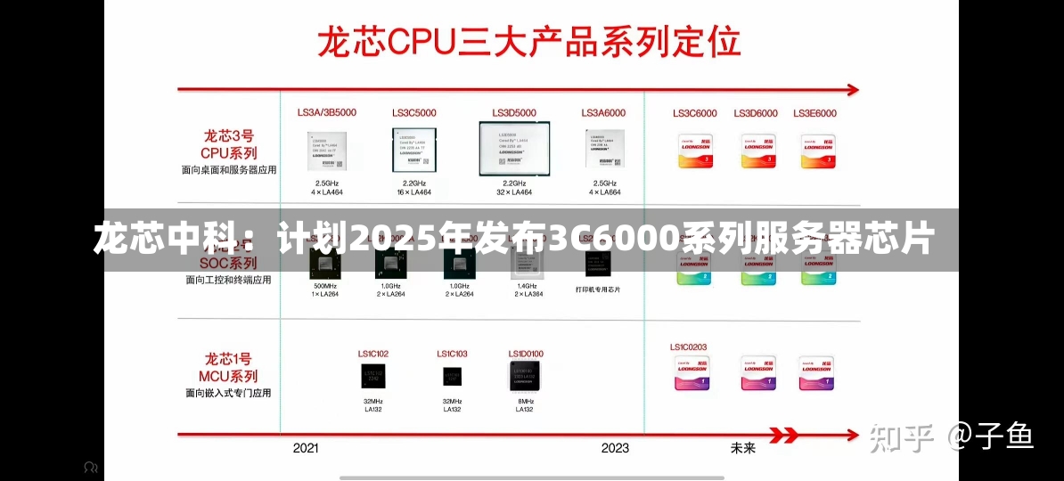 龙芯中科：计划2025年发布3C6000系列服务器芯片-第1张图片-建明新闻