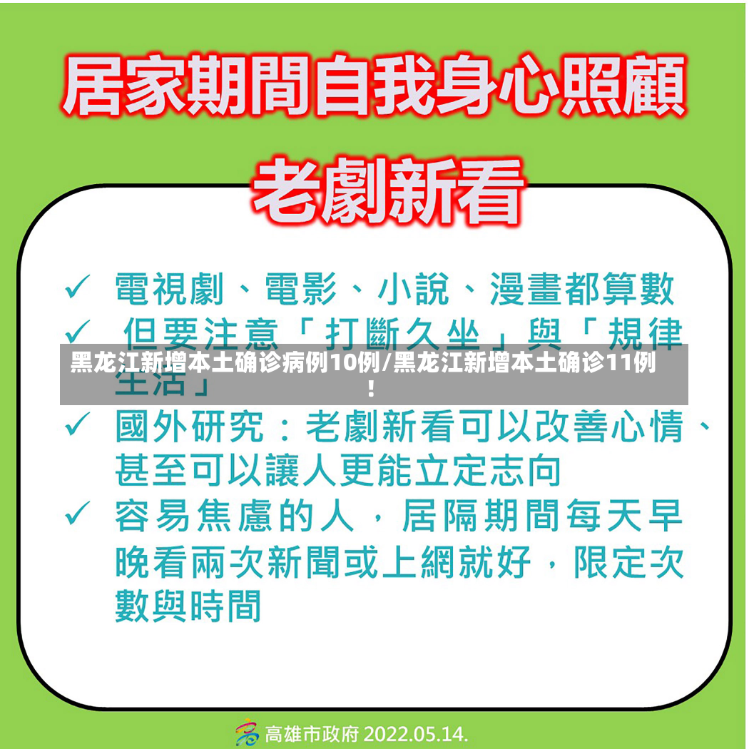 黑龙江新增本土确诊病例10例/黑龙江新增本土确诊11例!-第1张图片-建明新闻