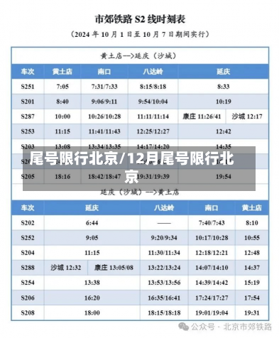 尾号限行北京/12月尾号限行北京-第1张图片-建明新闻