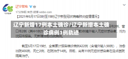 辽宁新增17例本土确诊/辽宁新增本土确诊病例1例轨迹-第1张图片-建明新闻