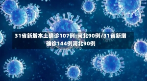 31省新增本土确诊107例:河北90例/31省新增确诊144例河北90例-第1张图片-建明新闻