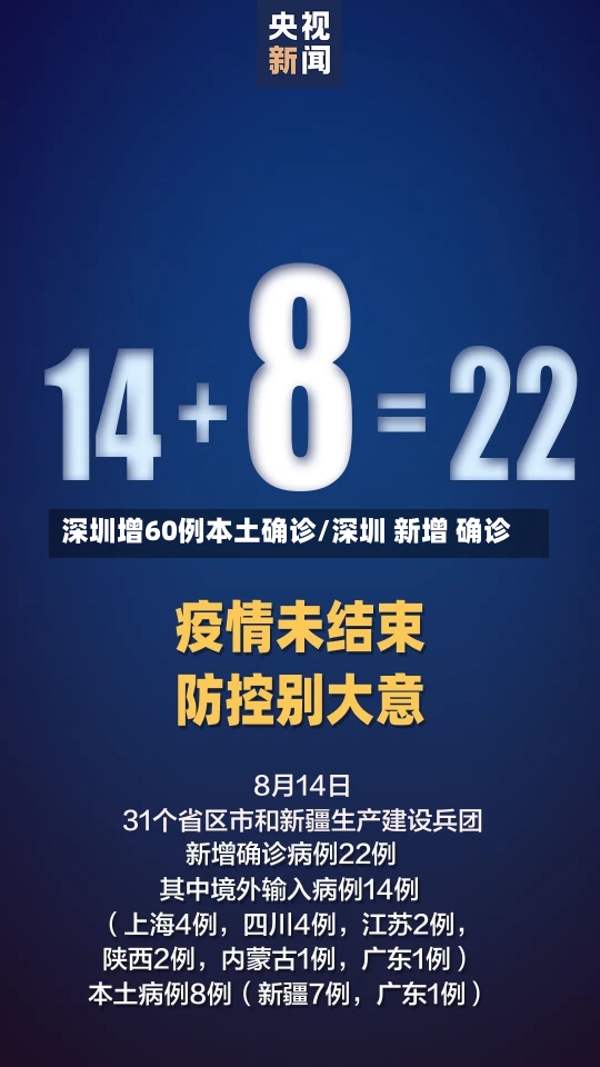 深圳增60例本土确诊/深圳 新增 确诊-第2张图片-建明新闻