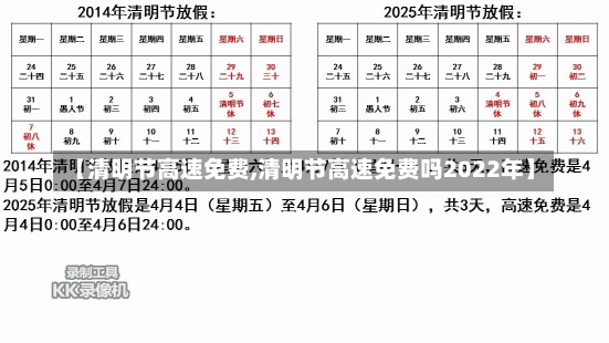 【清明节高速免费,清明节高速免费吗2022年】-第3张图片-建明新闻