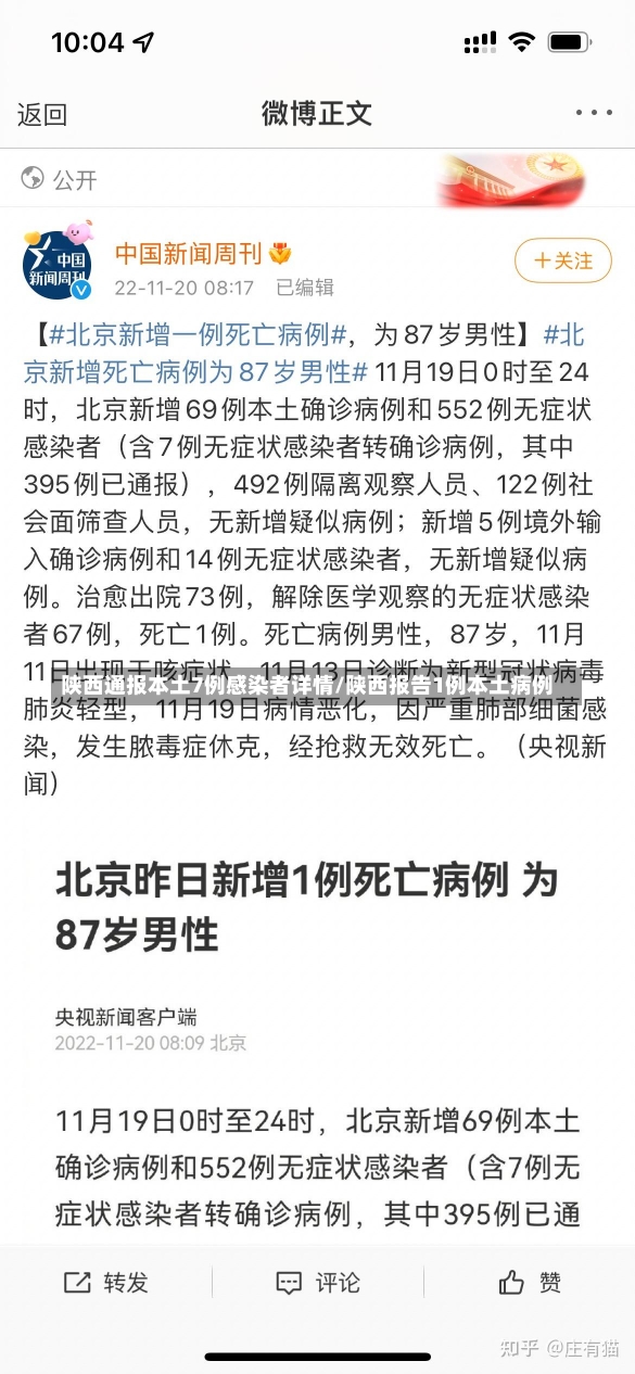 陕西通报本土7例感染者详情/陕西报告1例本土病例-第2张图片-建明新闻