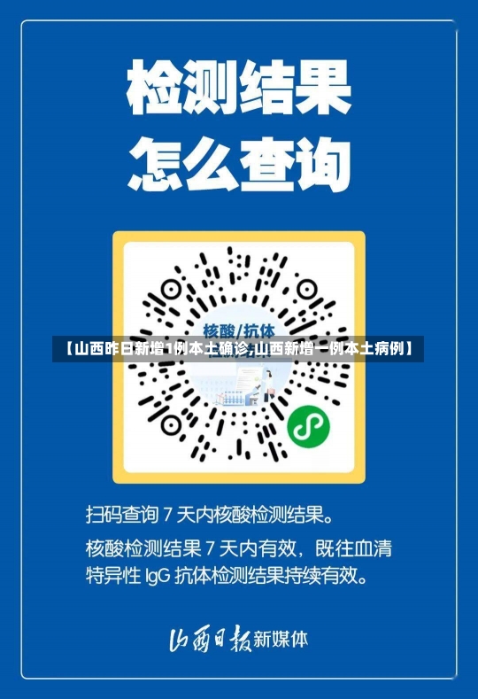 【山西昨日新增1例本土确诊,山西新增一例本土病例】-第2张图片-建明新闻