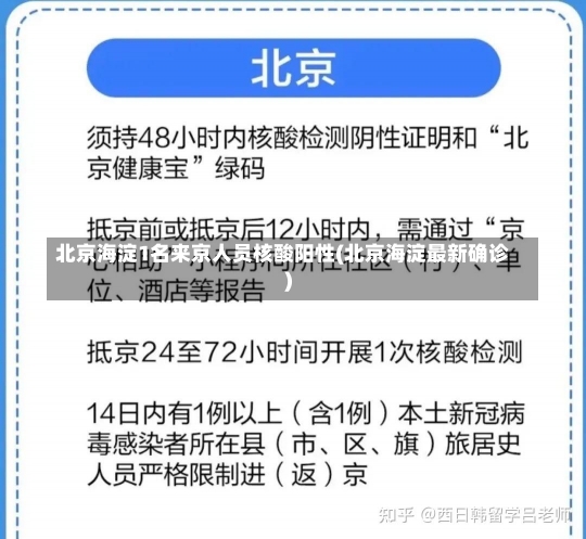 北京海淀1名来京人员核酸阳性(北京海淀最新确诊)-第2张图片-建明新闻