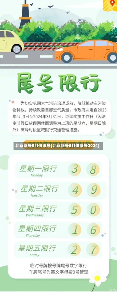 北京限号5月份限号(北京限号5月份限号2024)-第1张图片-建明新闻