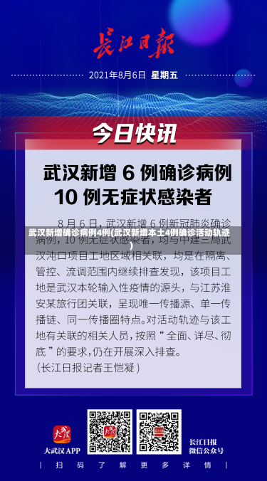 武汉新增确诊病例4例(武汉新增本土4例确诊活动轨迹)-第2张图片-建明新闻