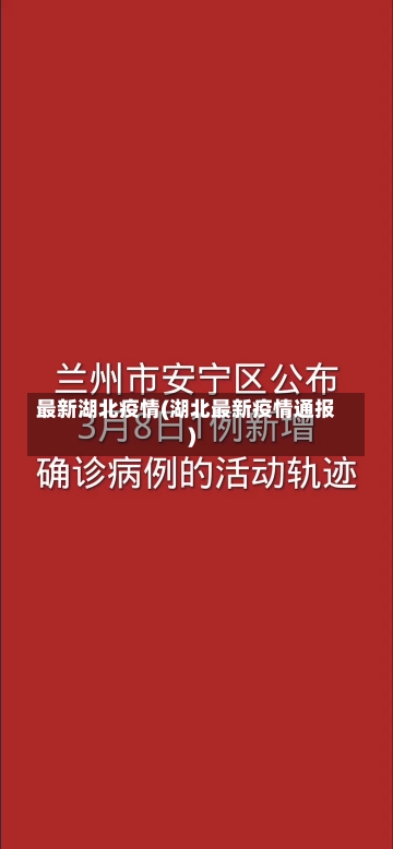 最新湖北疫情(湖北最新疫情通报)-第3张图片-建明新闻